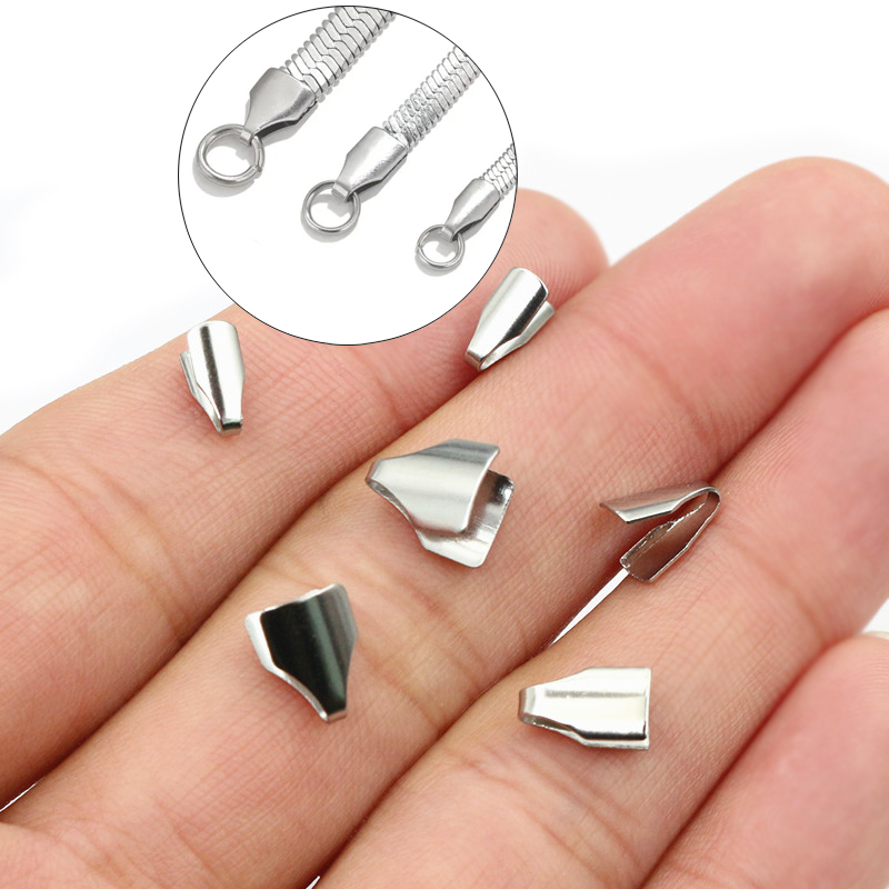 Jewelry Making Findings - 100 stuks roestvrij staal 2-7mm platte