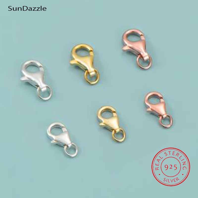 Jewelry Making Findings - 2 Stuks Echt Real Pure Solid