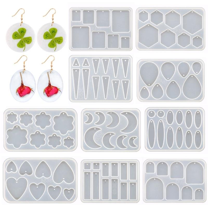 Jewelry Making Techniques - Siliconen oorbel mal oorbel hars mal