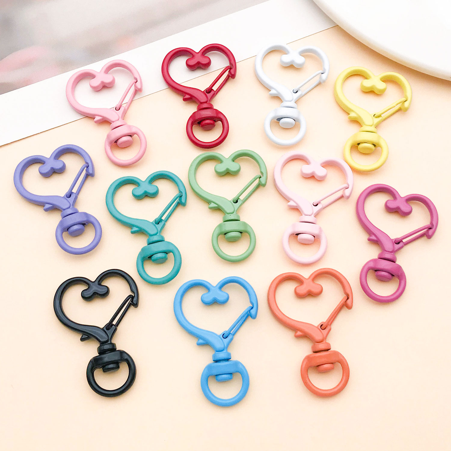 Jewelry Making Chain - 30 stuks 24x34mm Zinklegering Verfde Kleur