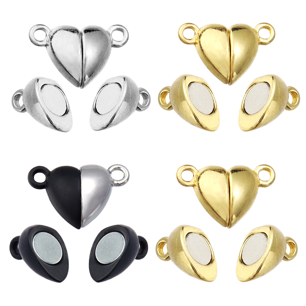 Jewelry Making School - 5 stks/partij Legering Liefde Hartvormige Magnetische