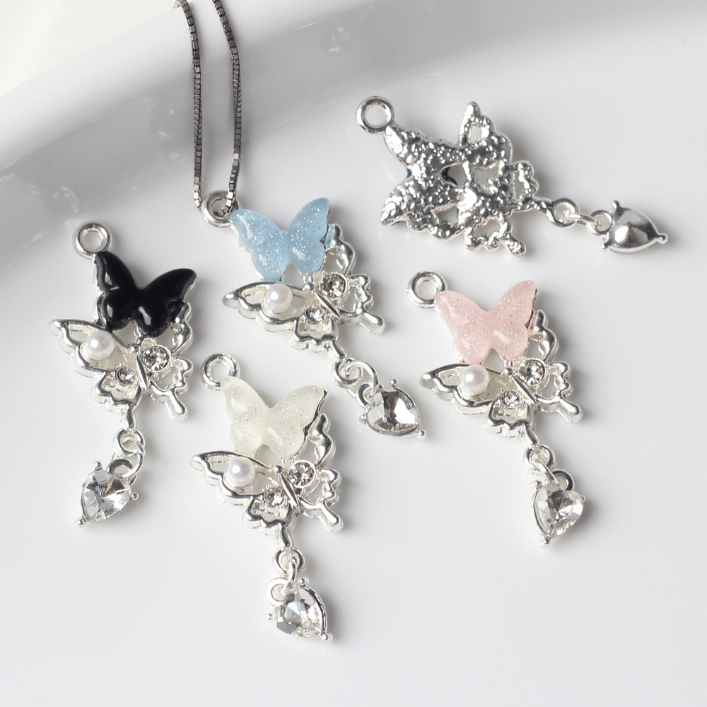 Jewelry Making Japan - 10 stks/pak Eenvoudige Legering Zirkoon Hars