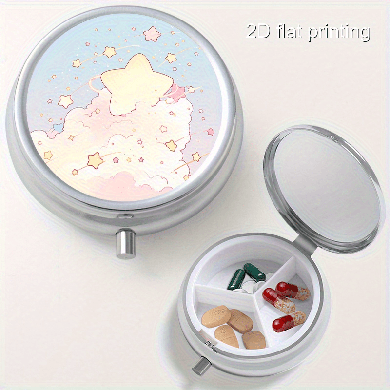 Jewelry Making Store - Deze geïntegreerde ronde metalen doos heeft