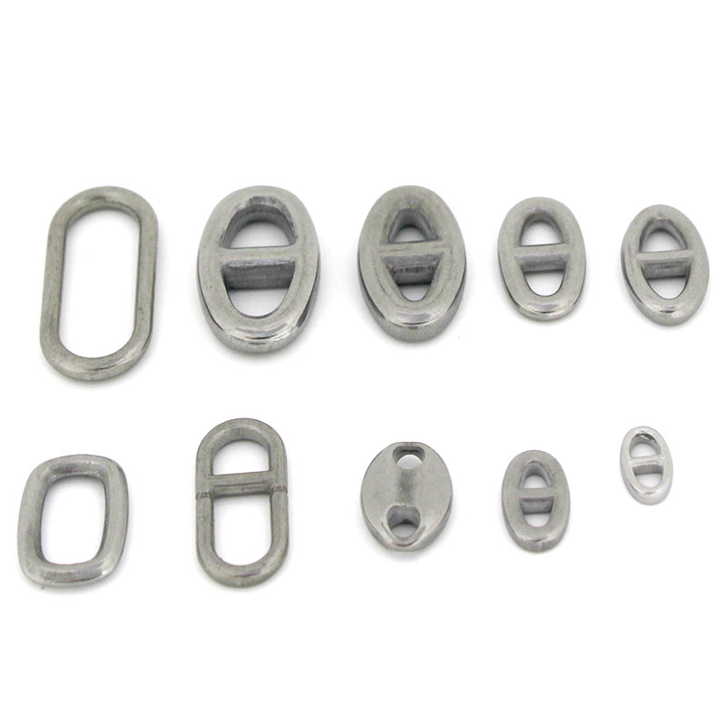 Jewelry Making Findings - 10 stuks roestvrij staal dubbel gat