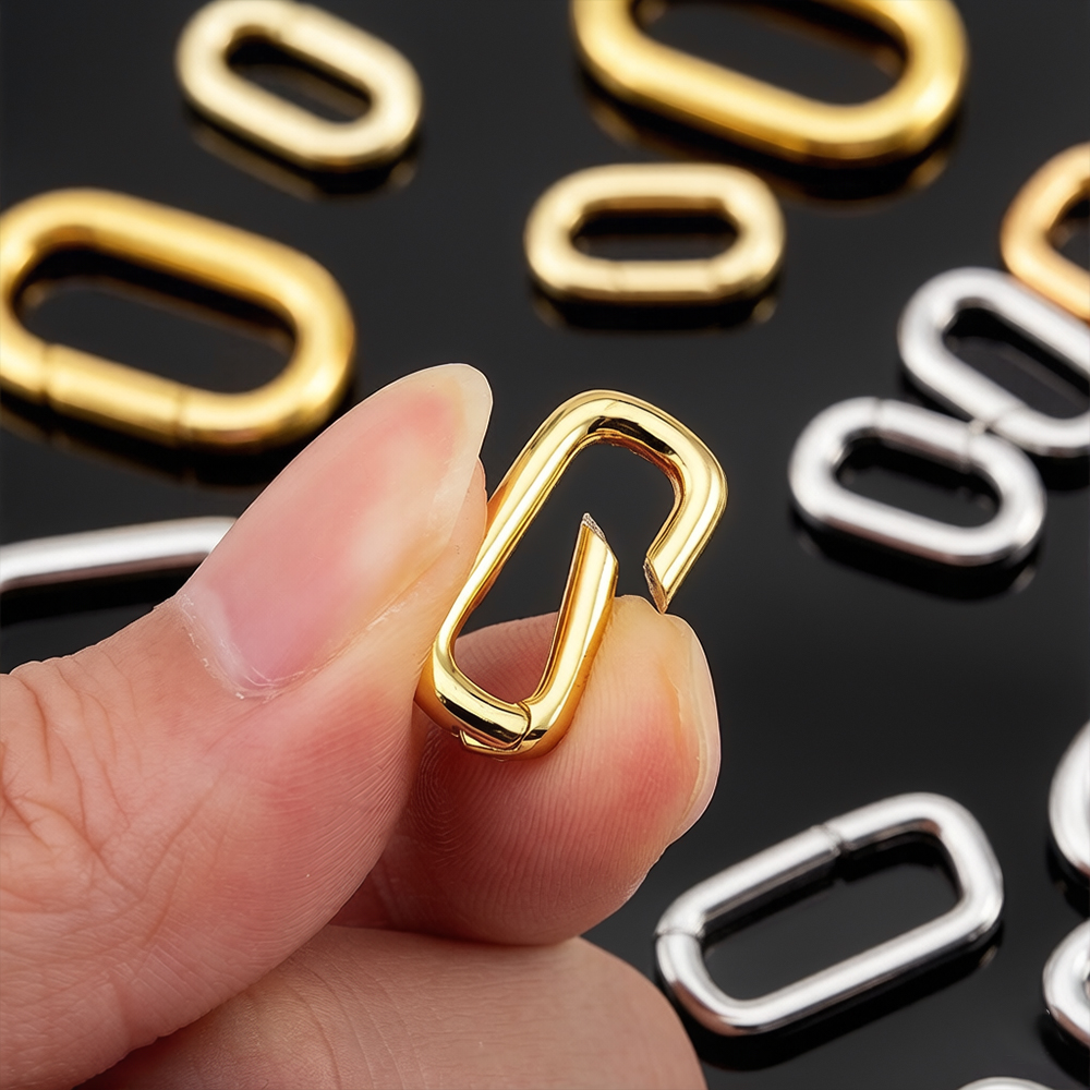 Jewelry Making Findings - 2 stuks 18K verguld gevulde ovale