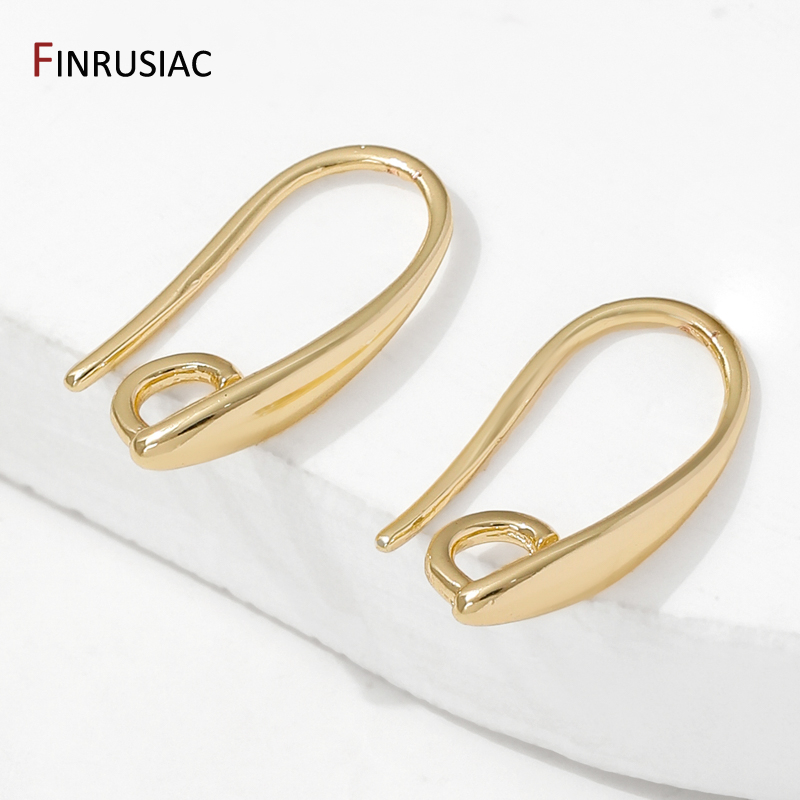 Jewelry Making Gold Wire - 14K verguld messing gladde oorbel haak