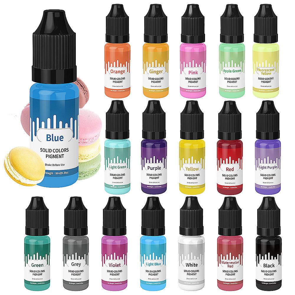 18 Kleuren 10 ml Macaron Effen - Jewelry Making Techniques recensie en prijs