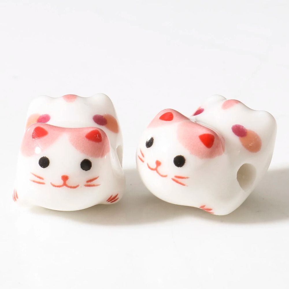 Kitty keramische Calico katten - Jewelry Making Japan recensie en prijs