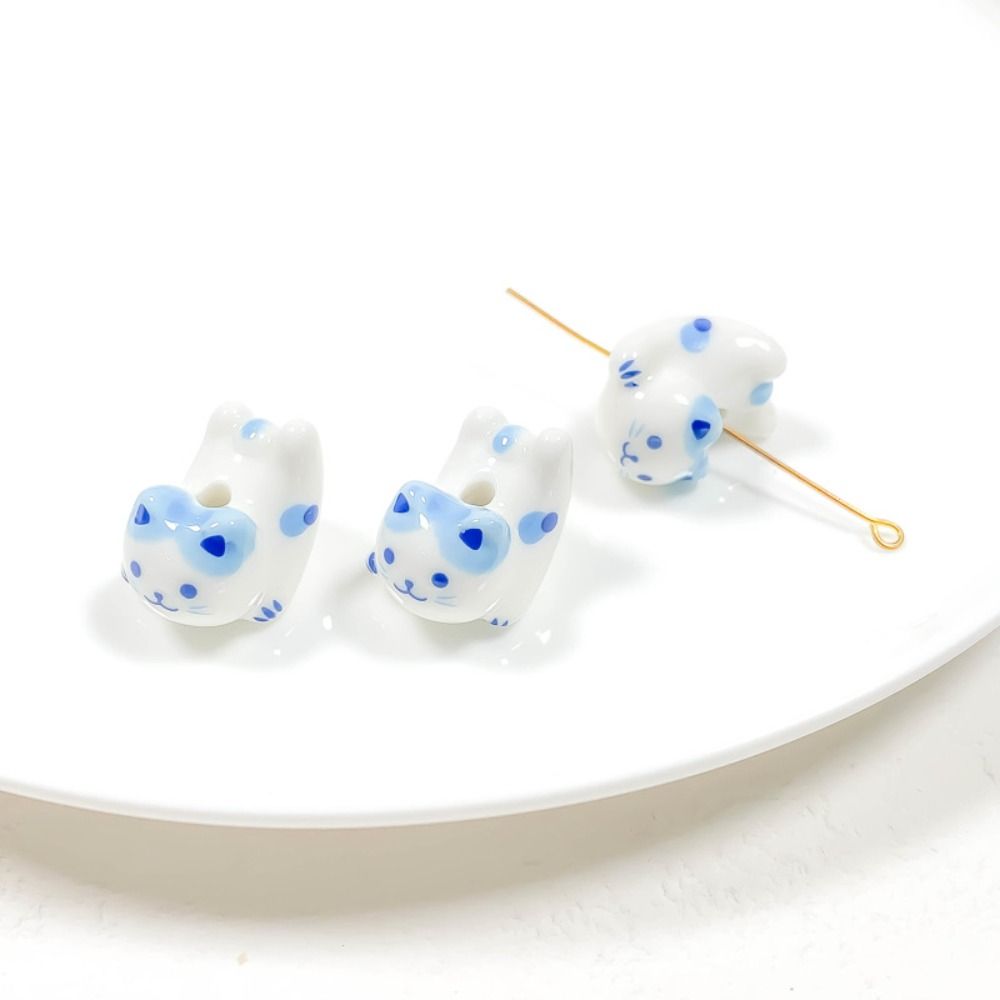 Kitty keramische Calico katten - Jewelry Making Japan recensie en prijs