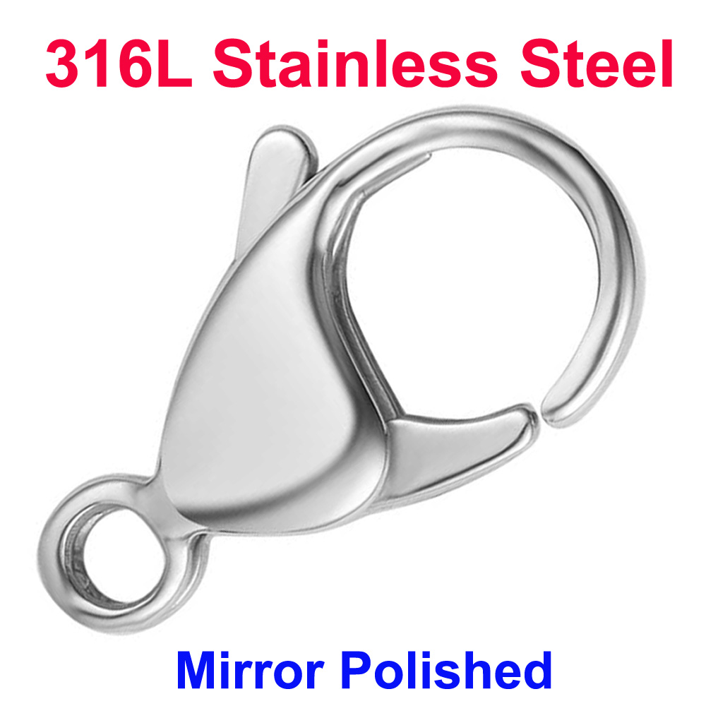 20/30/40 316L RVS Kreeftgespen - Jewelry Making Findings recensie en prijs