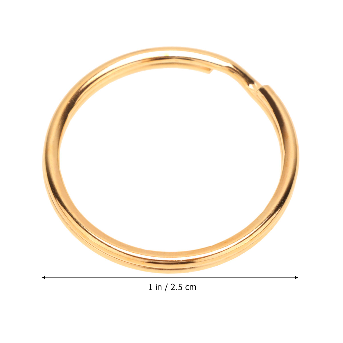 100 stuks gouden sleutelhanger - Jewelry Making Chain recensie en prijs