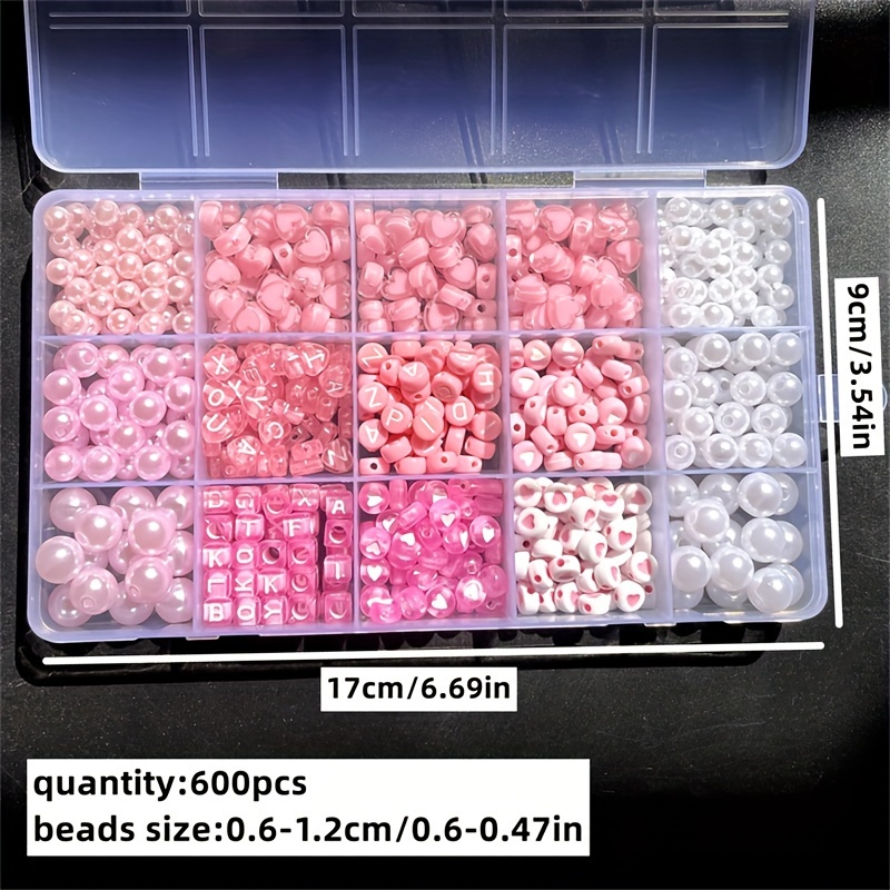 10-delige roze alfabetdoos, ac - Jewelry Making For Beginners recensie en prijs