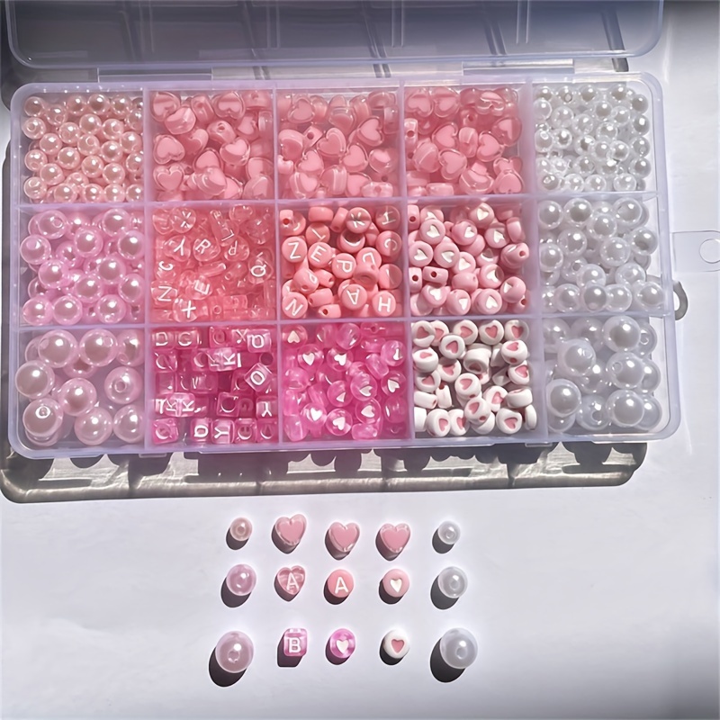 10-delige roze alfabetdoos, ac - Jewelry Making For Beginners recensie en prijs