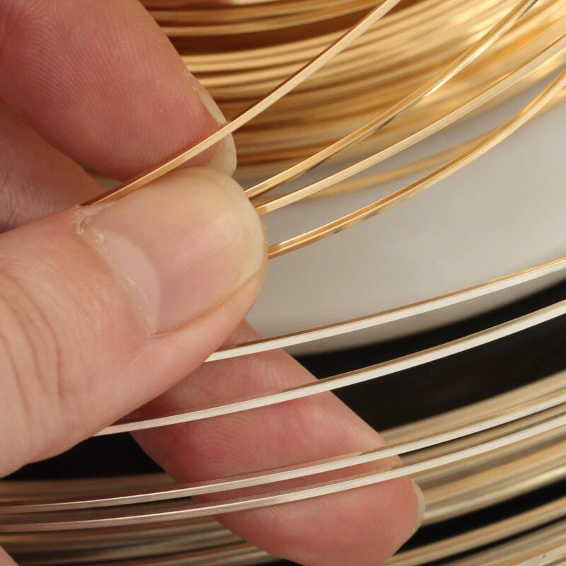 14K Gold Filled Square Wire On - Jewelry Making Gold Wire recensie en prijs