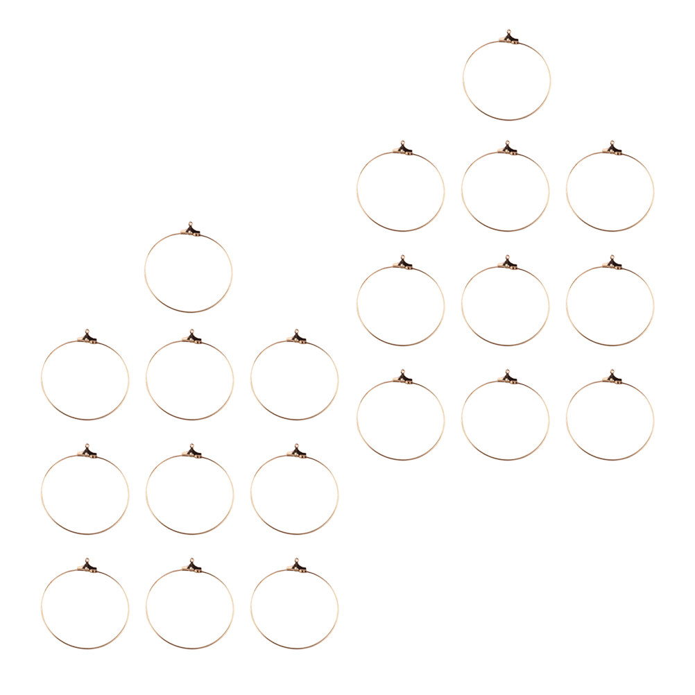 20 stuks koperen oorbelringen, - Jewelry Making Store recensie en prijs