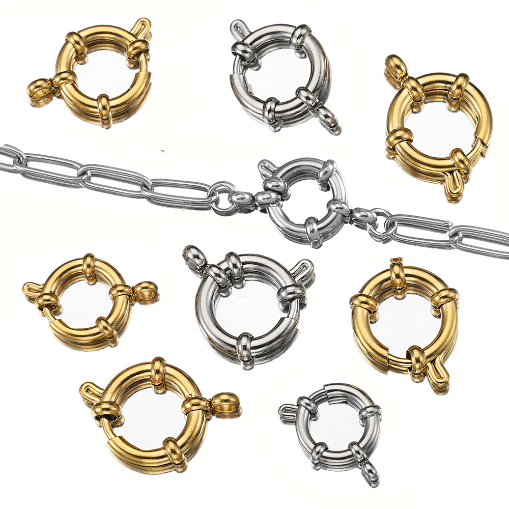 4 stuks roestvrijstalen veersl - Jewelry Making School recensie en prijs