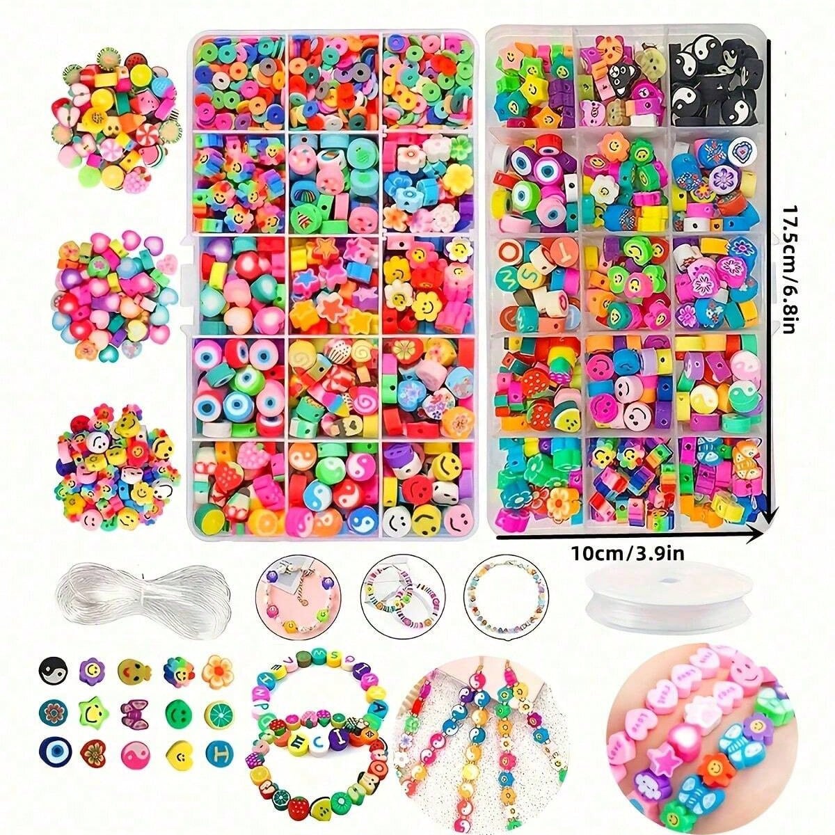 1450/1200/250 stuks polymeerkl - Bead Organizer Tray recensie en prijs