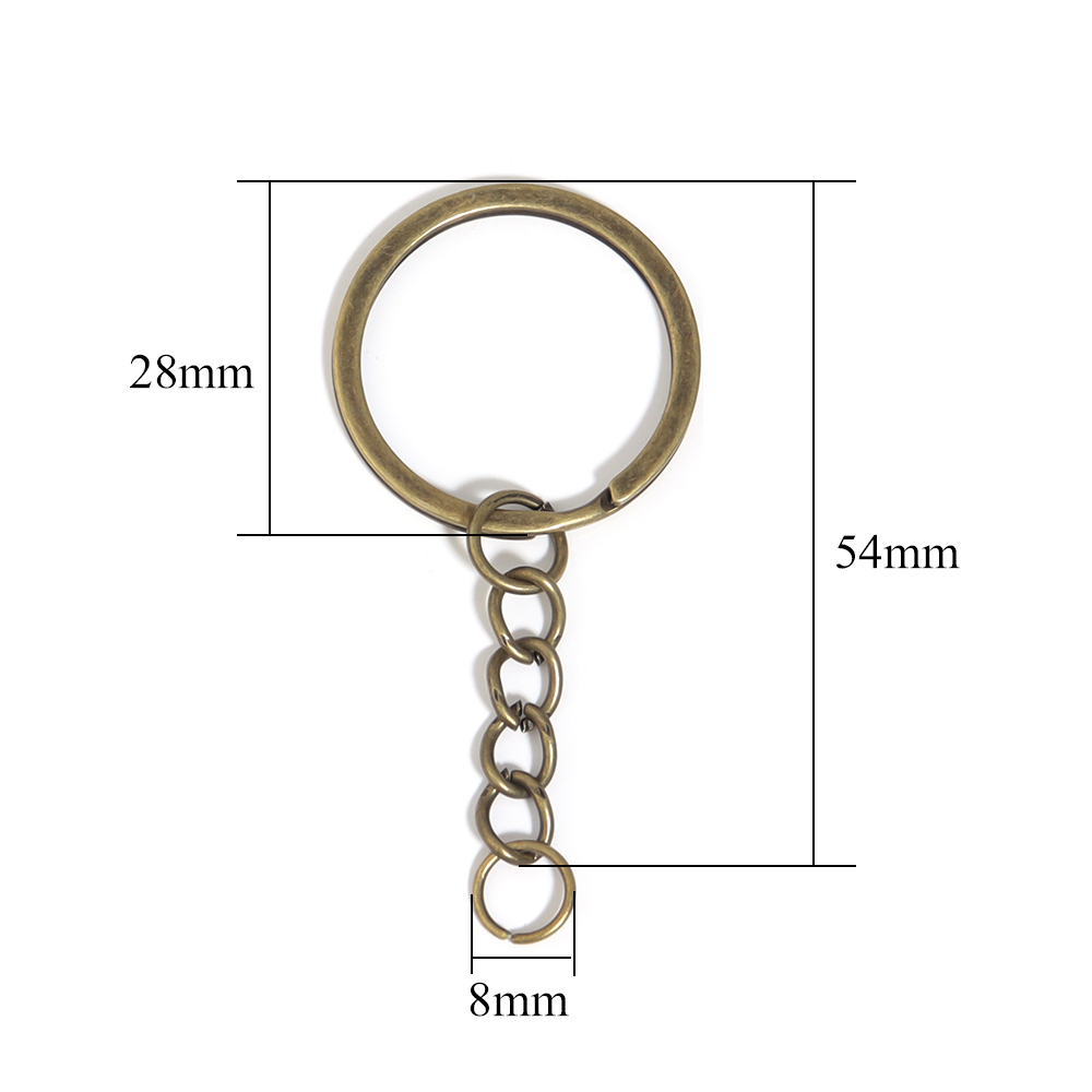 5/20 Sets/Lot Metalen Sleutelh - Jewelry Making Chain recensie en prijs