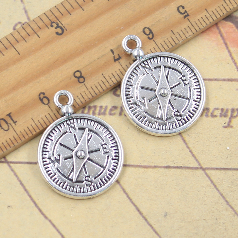 10st Charms Kompas Gids 27x20m - Jewelry Making Guide recensie en prijs