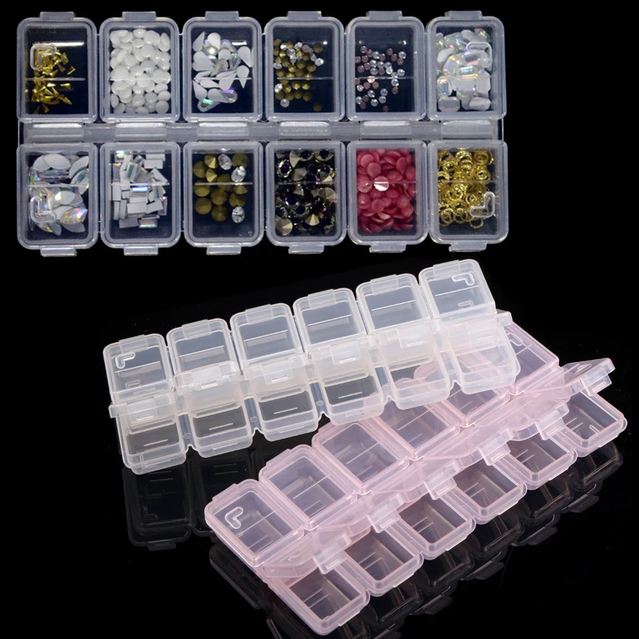 12 compartimenten plastic orga - Bead Organizer Tray recensie en prijs