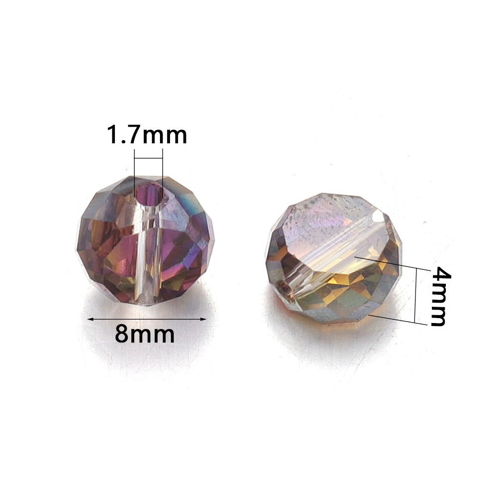 30 stuks 8mm platte ronde gefa - Jewelry Making For Beginners recensie en prijs