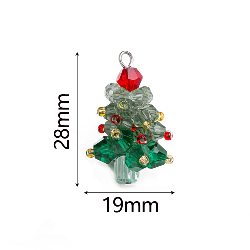 2/6 stks Winter Kerstboom Char - Jewelry Making For Beginners recensie en prijs