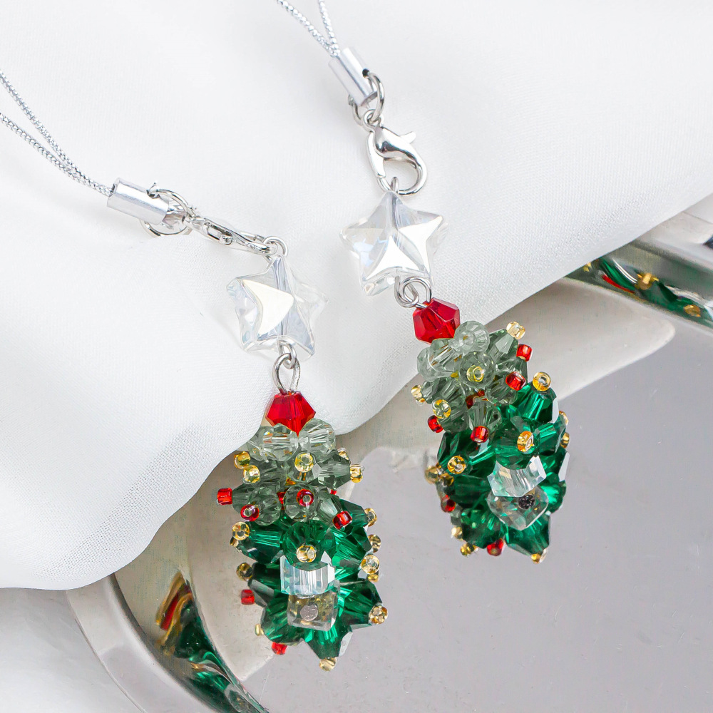 2/6 stks Winter Kerstboom Char - Jewelry Making For Beginners recensie en prijs