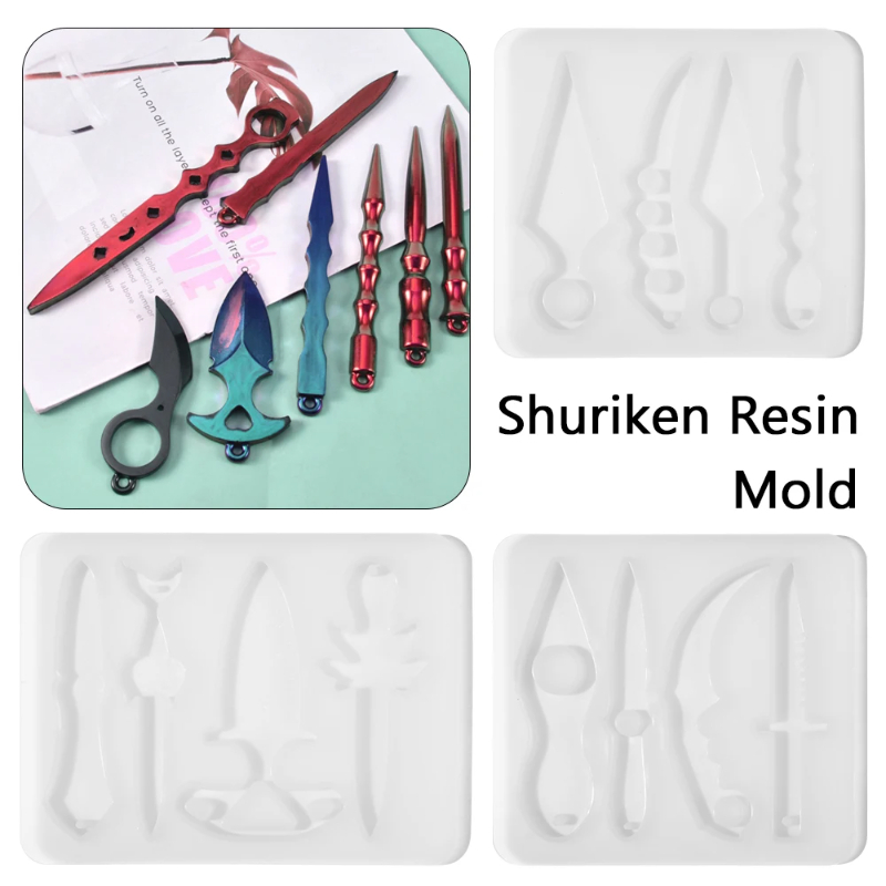 Shuriken Ninja Star siliconen  - Jewelry Making Techniques recensie en prijs