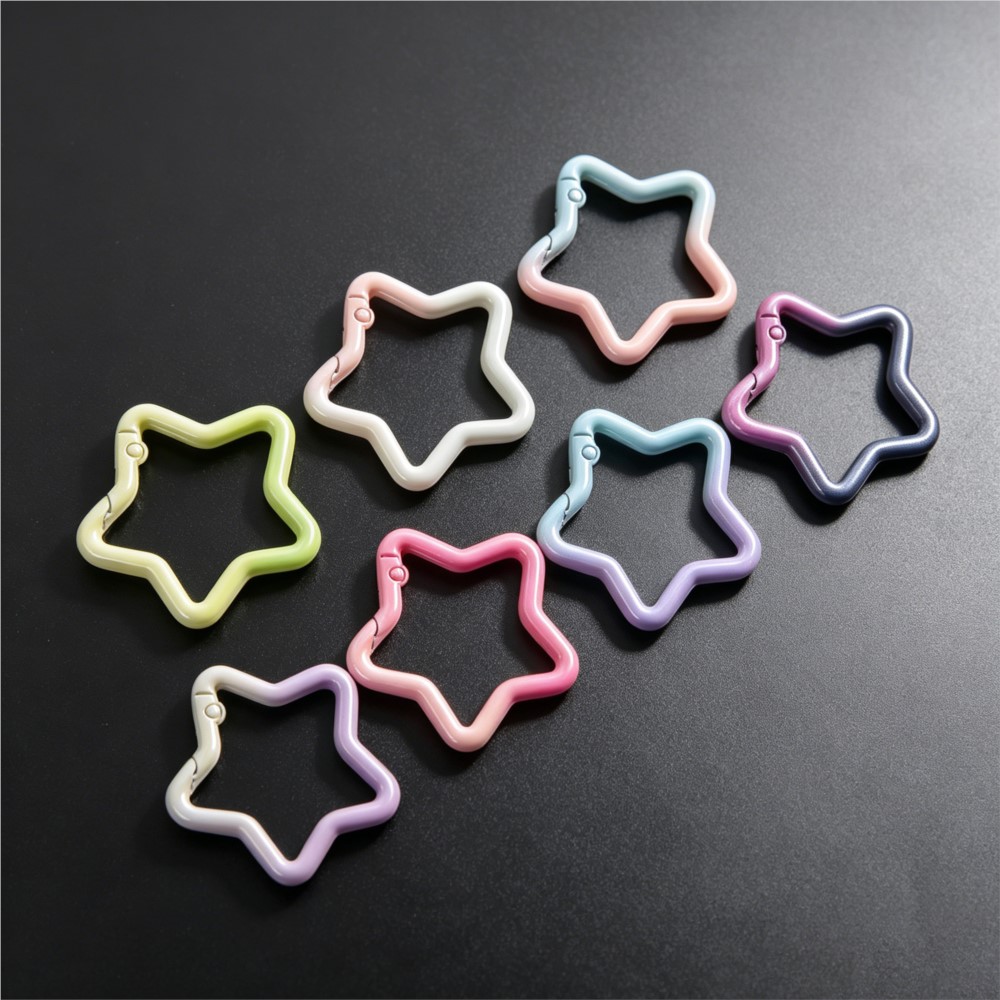 5 STKS Gradiënt Stervorm Lente - Jewelry Making Rings recensie en prijs