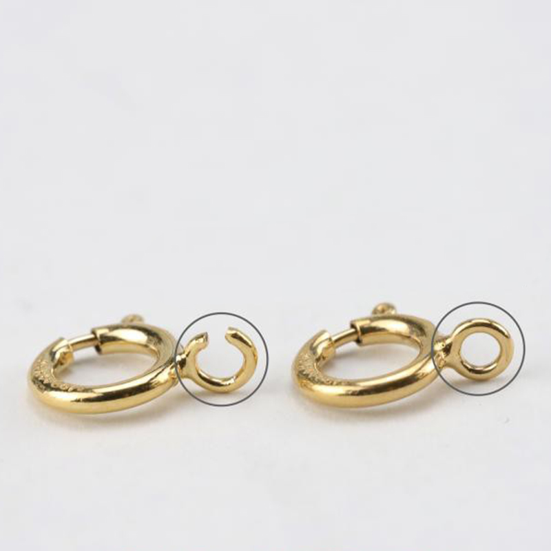 14K Goudgevulde Veer Ring Slui - Jewelry Making Findings recensie en prijs